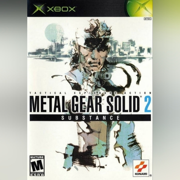 Metal Gear Solid 2 Substance 🔥 Original Microsoft Xbox 🎮 Vintage Video Games - Picture 1 of 2